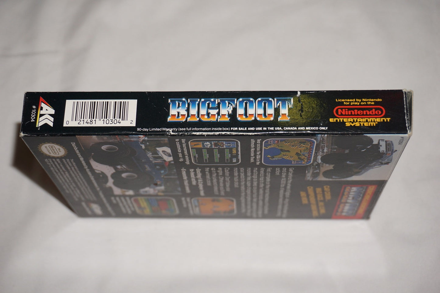 Bigfoot (Nintendo NES) Complete in Box CIB