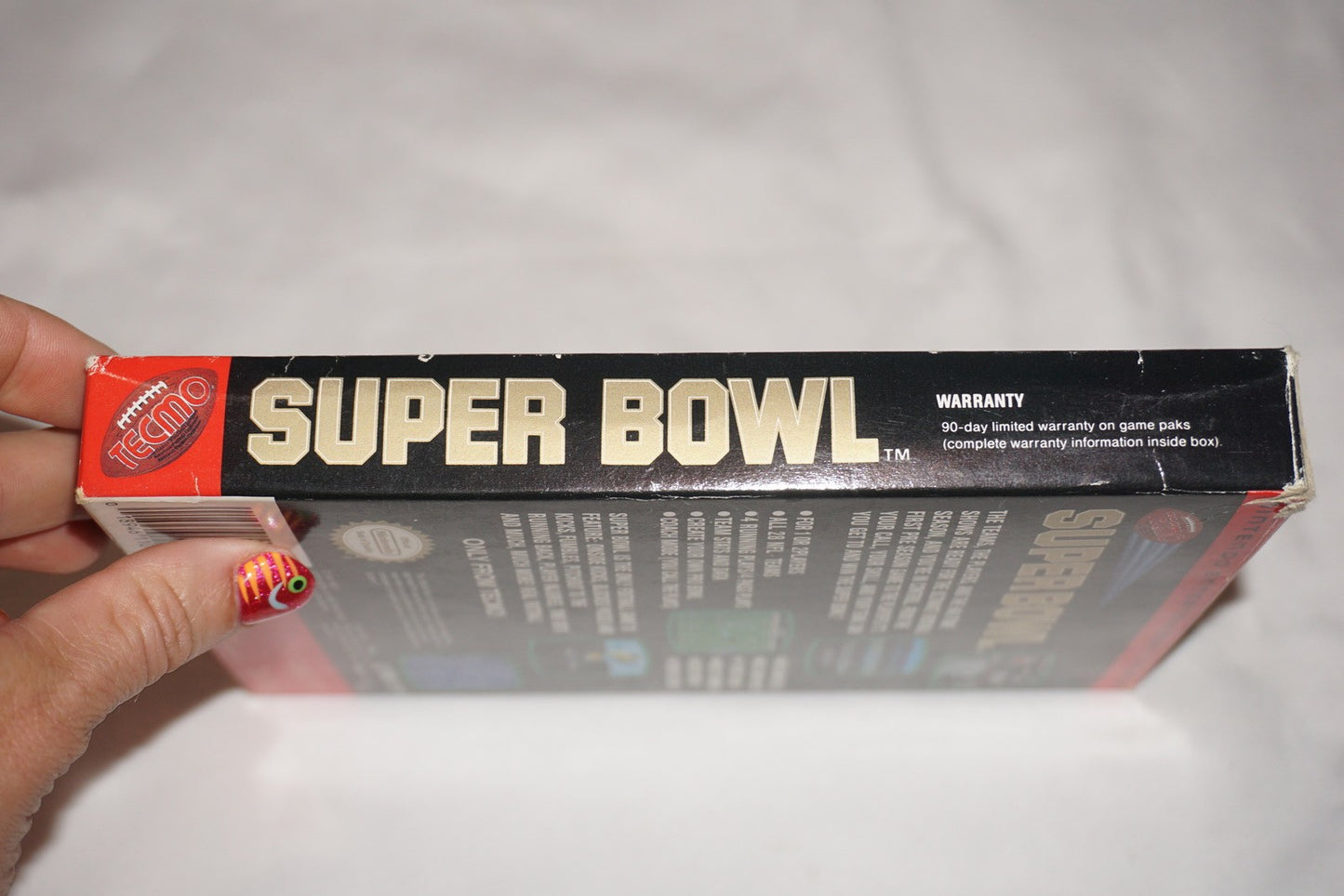 Tecmo Super Bowl (Nintendo NES) Complete in Box CIB