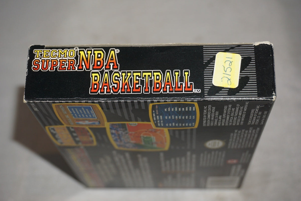 Tecmo Nba Basketball (Super Nintendo SNES) Complete in Box CIB