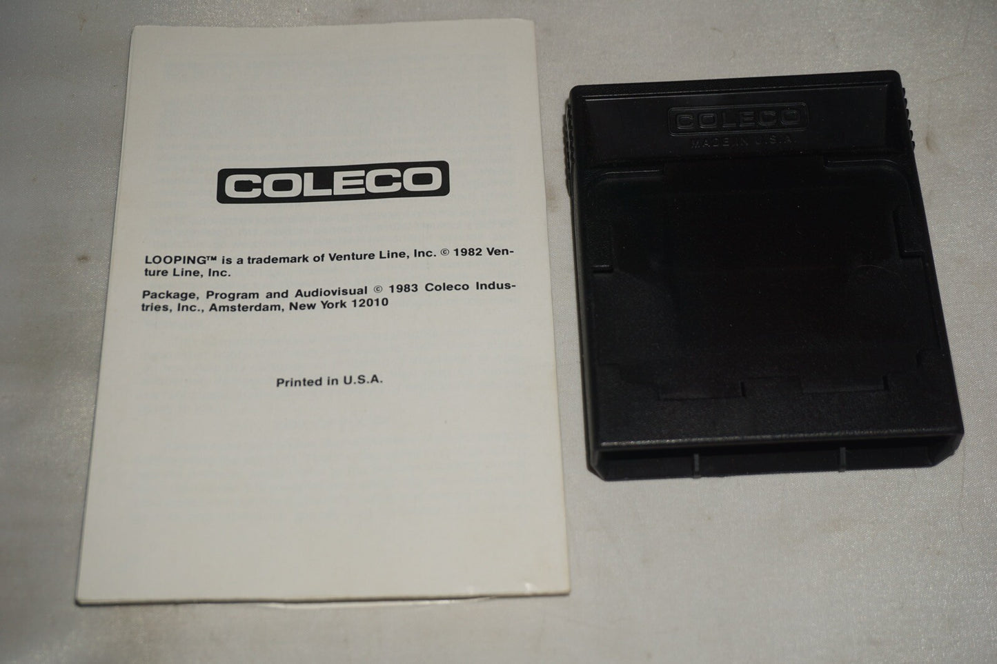 Looping (Colecovision) Complete In Box w/ Reg #2