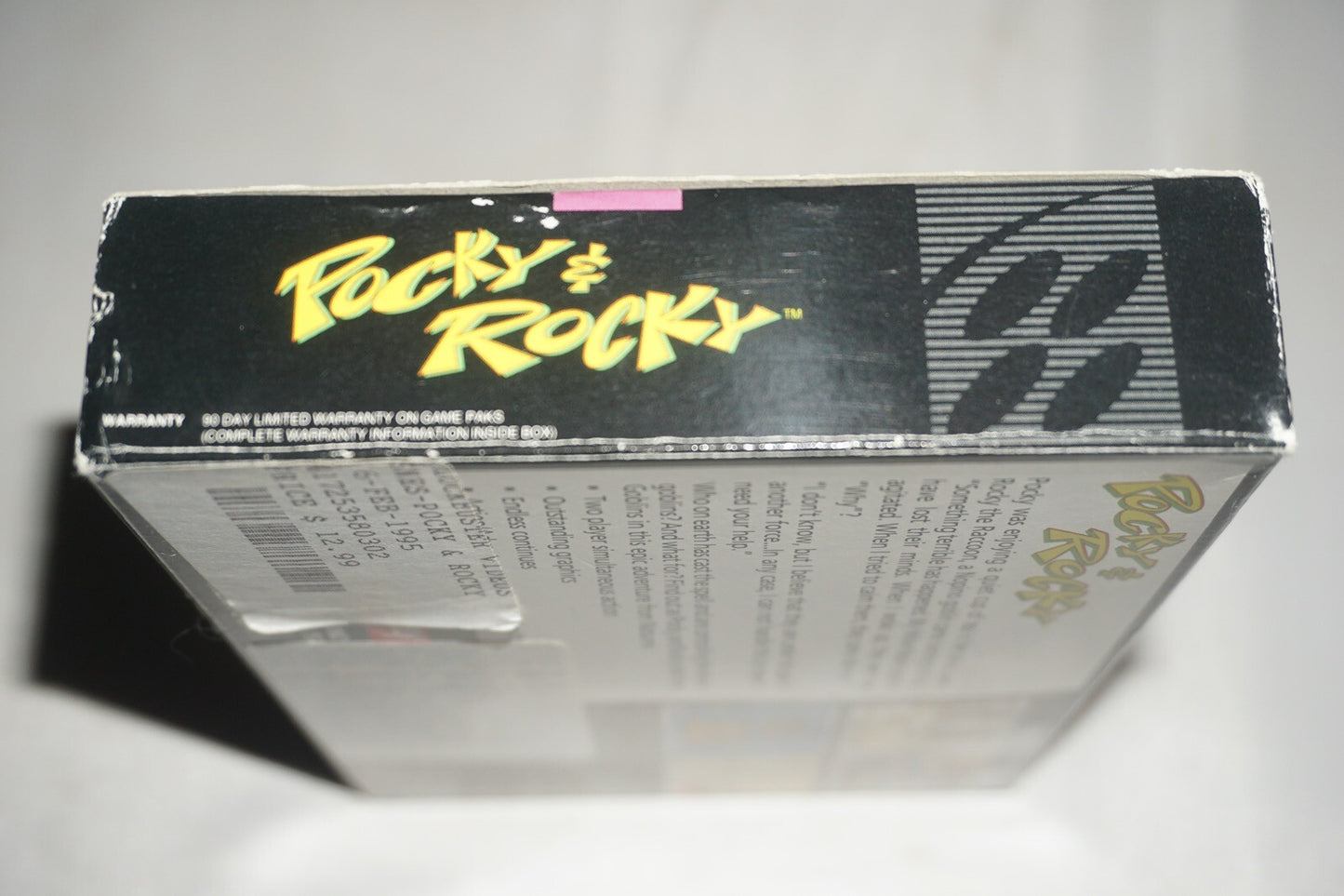 Pocky & Rocky 1 (Super Nintendo SNES) Complete in Box CIB