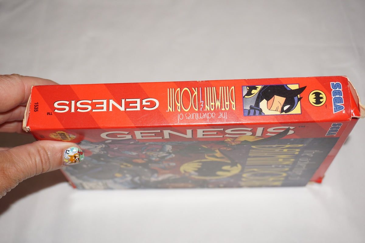 Adventures of Batman & Robin (Sega Genesis) Complete in Box CIB