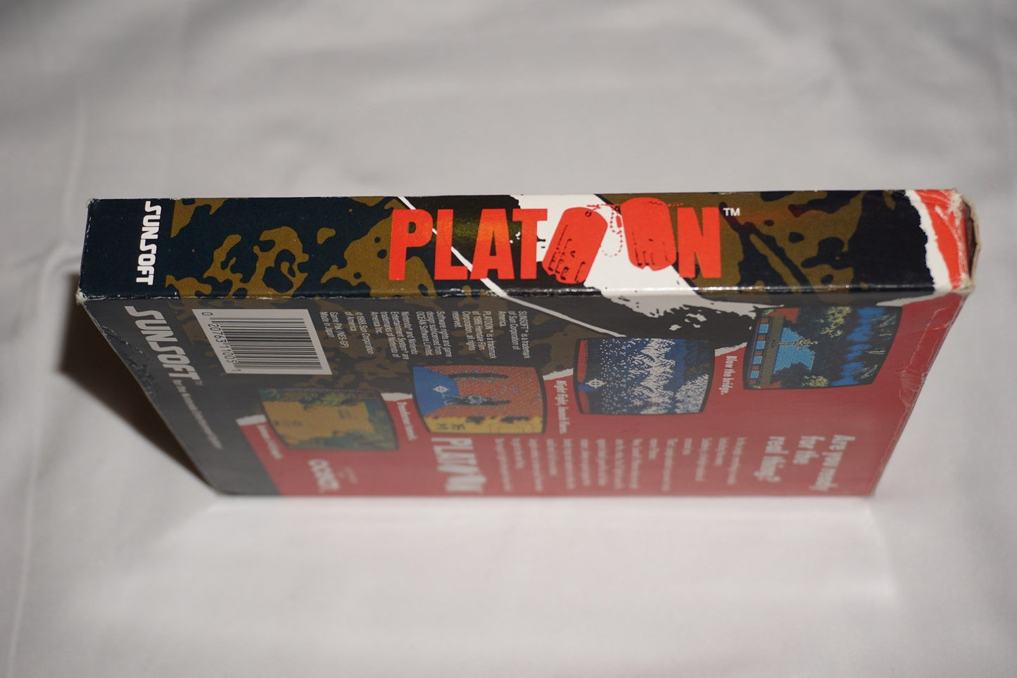 Platoon (Nintendo NES) Complete in Box CIB