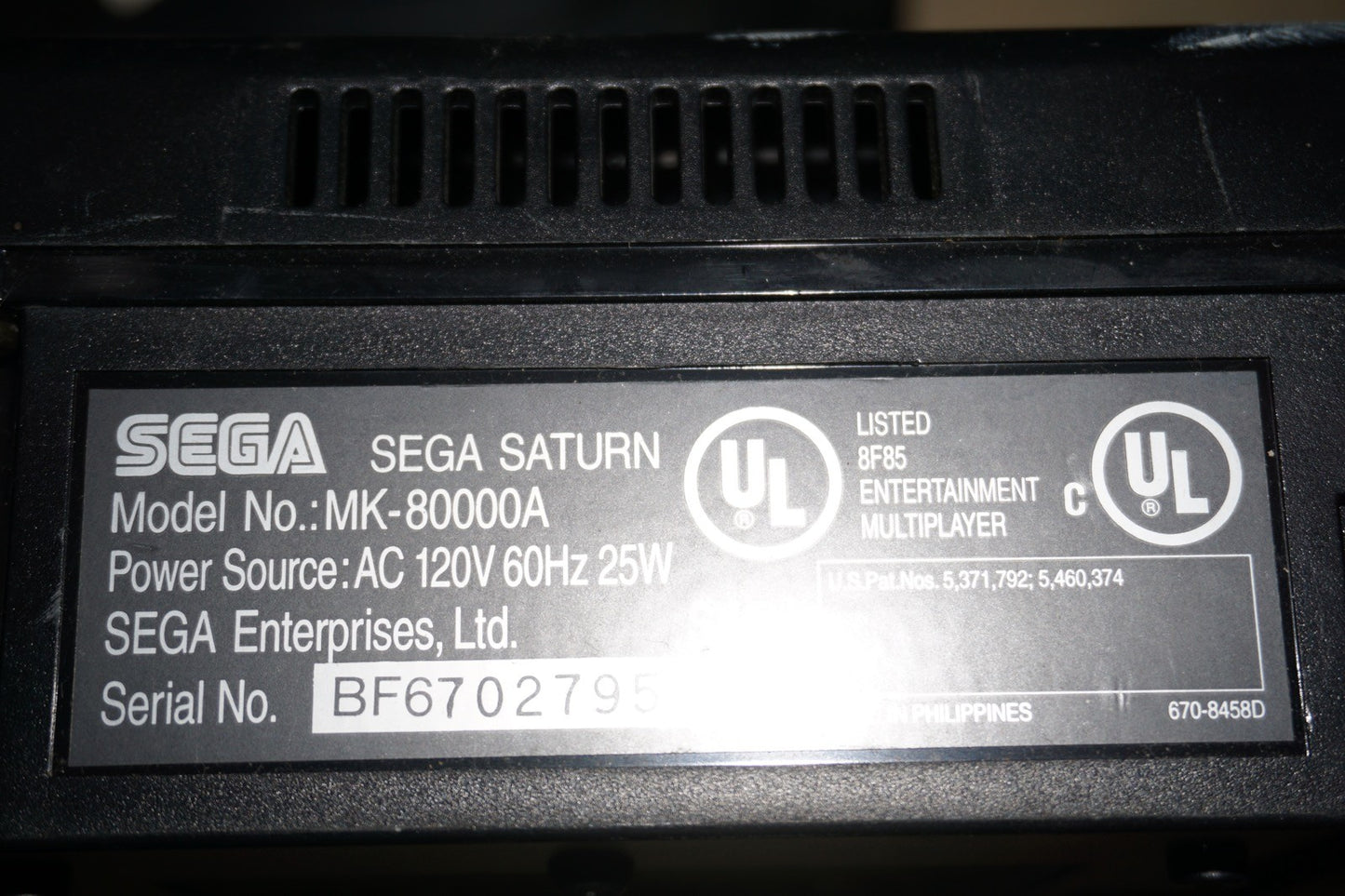 Lot of 6 Sega Saturn 8000A System Console Broken As Is Not Working For Repair