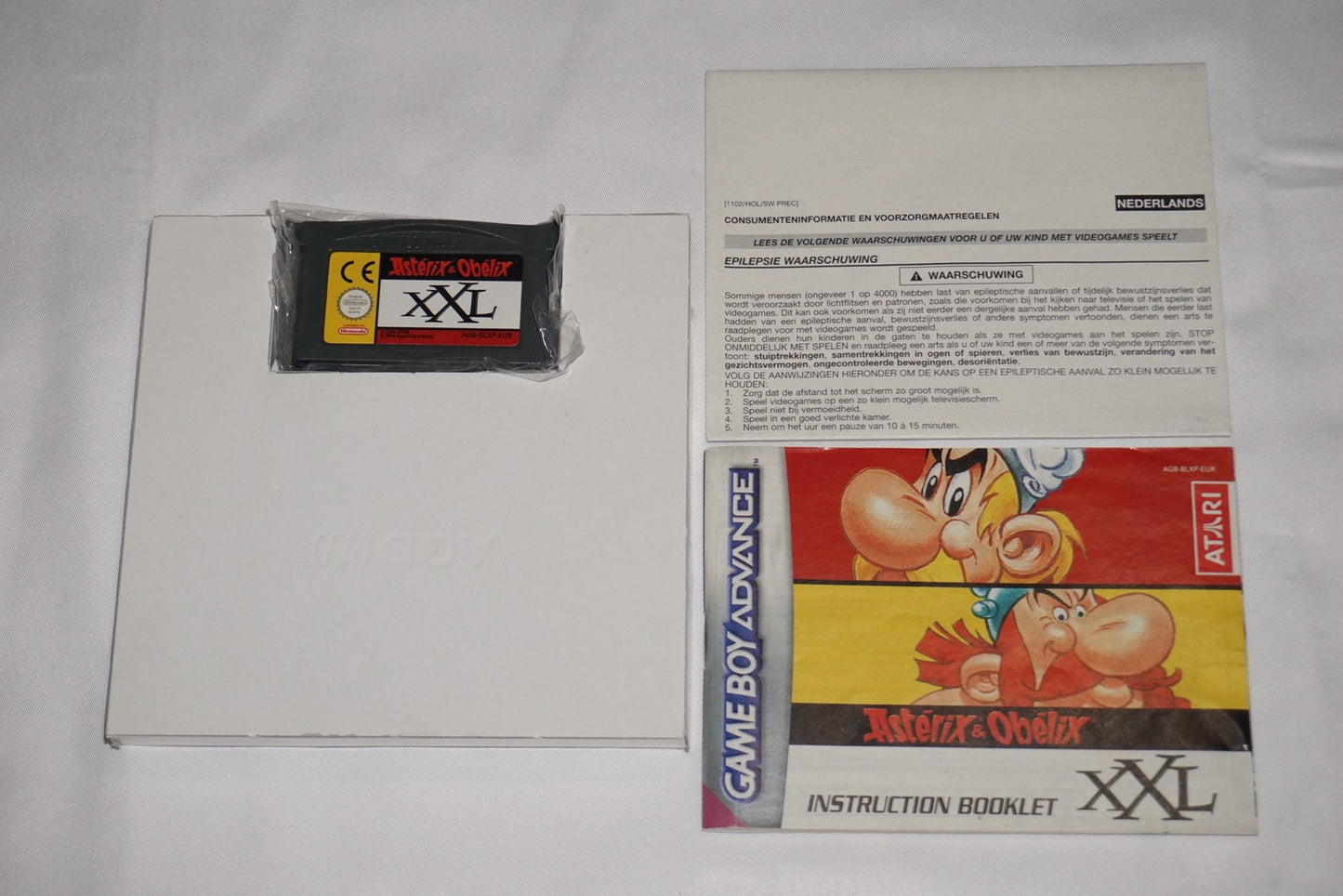 Asterix & Obelix Xxl (Gameboy Advance Game Boy GBA) Complete CIB PAL Import
