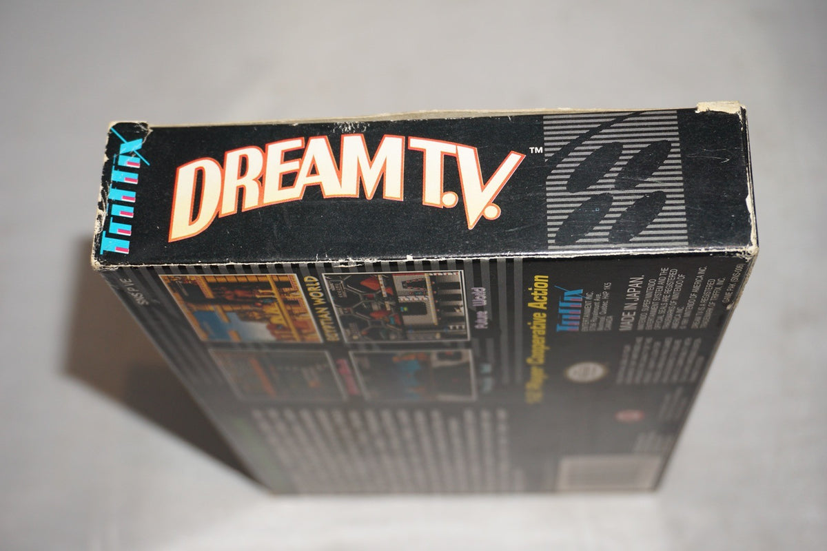 Dream Tv T.V (Super Nintendo SNES) Complete in Box CIB