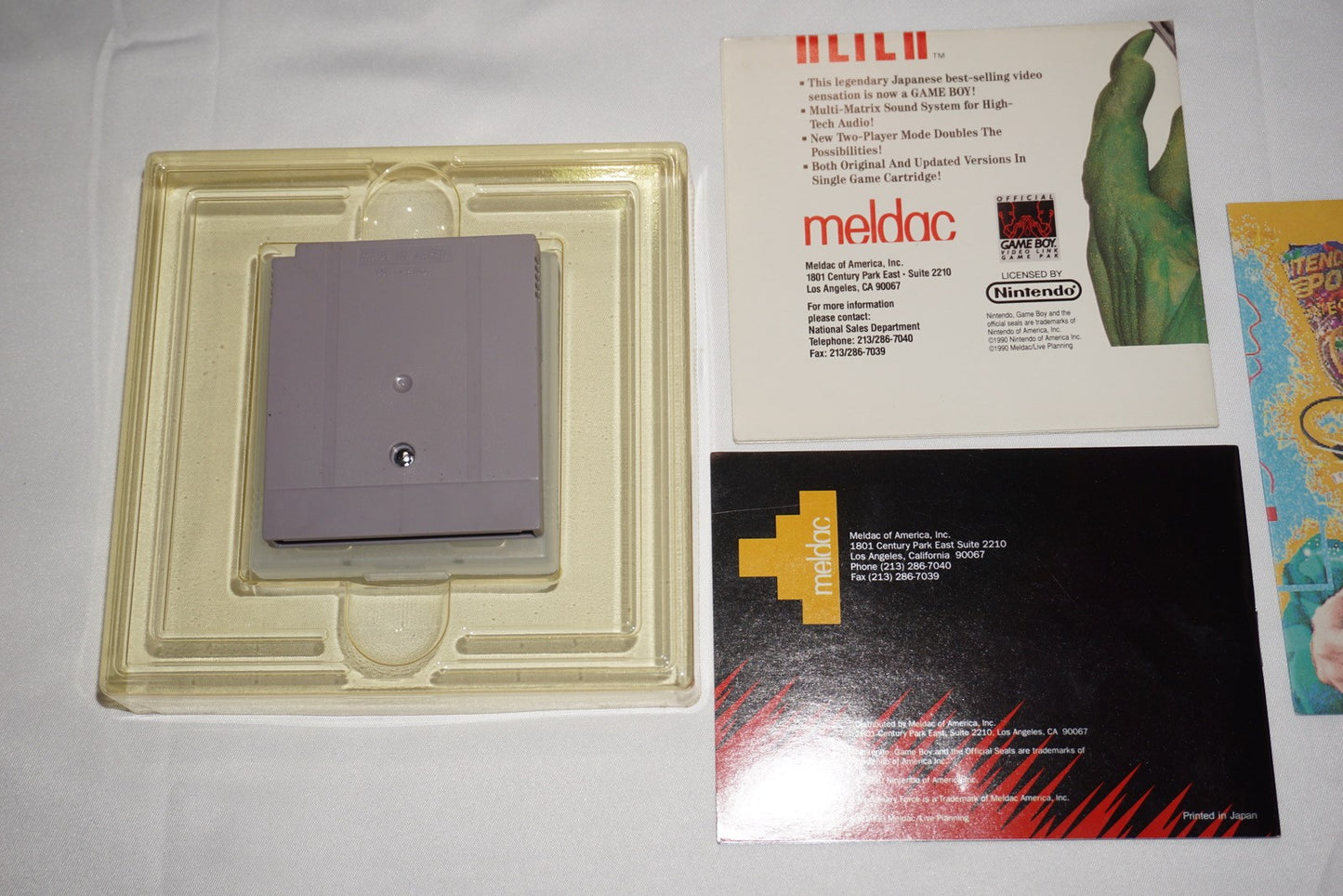 Mercenary Force (Nintendo Game Boy Gameboy) Complete in Box CIB