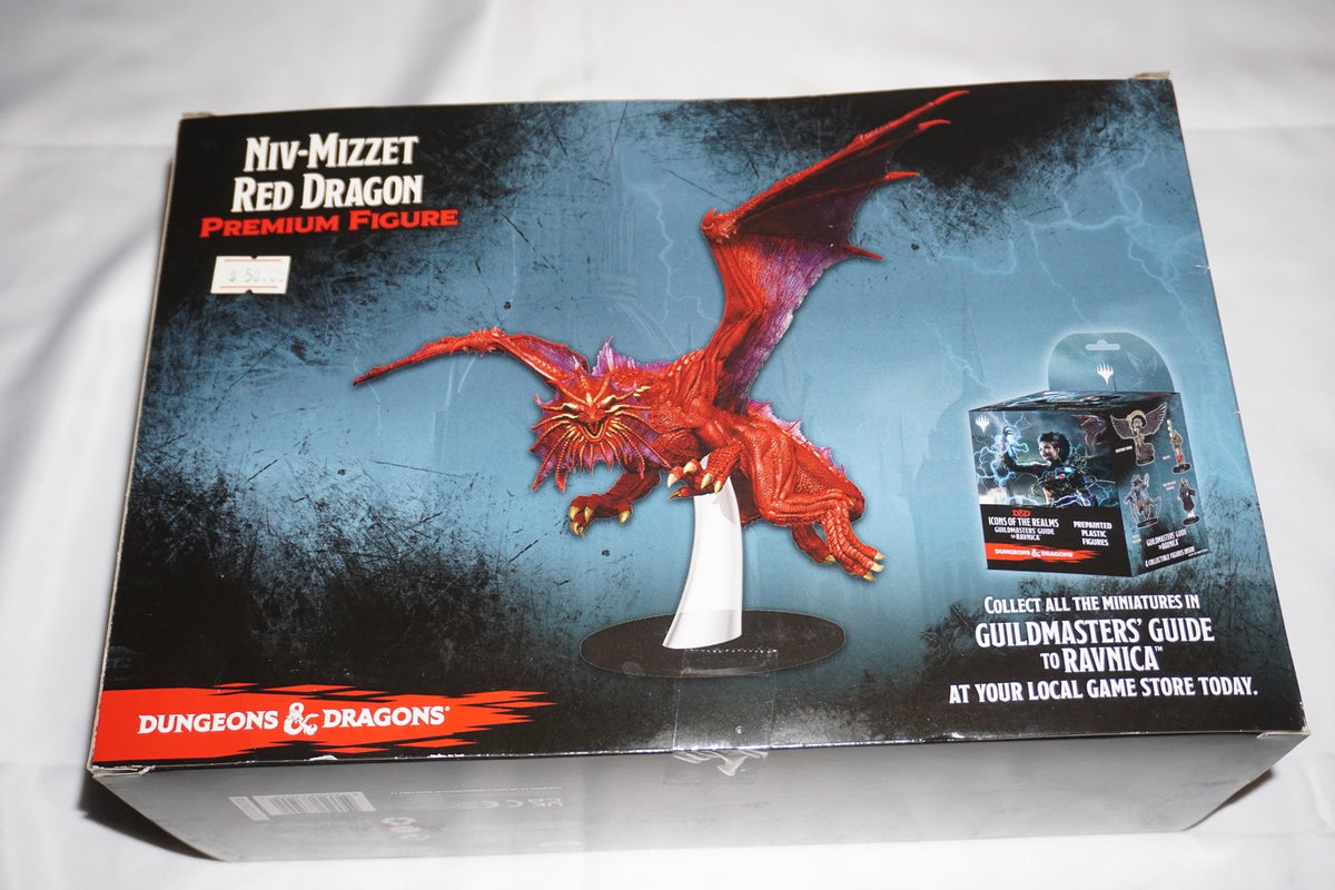 Niv-Mizzet Red Dragon Icons of The Realms Guildmasters' Guide to Ravnica D&D NEW