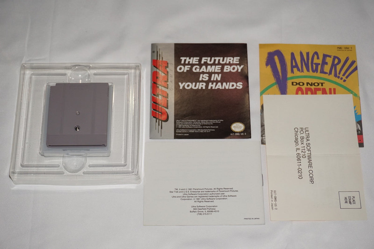 Star Trek 25th Anniversary (Nintendo Game Boy Gameboy) Complete w/ Reg CIB