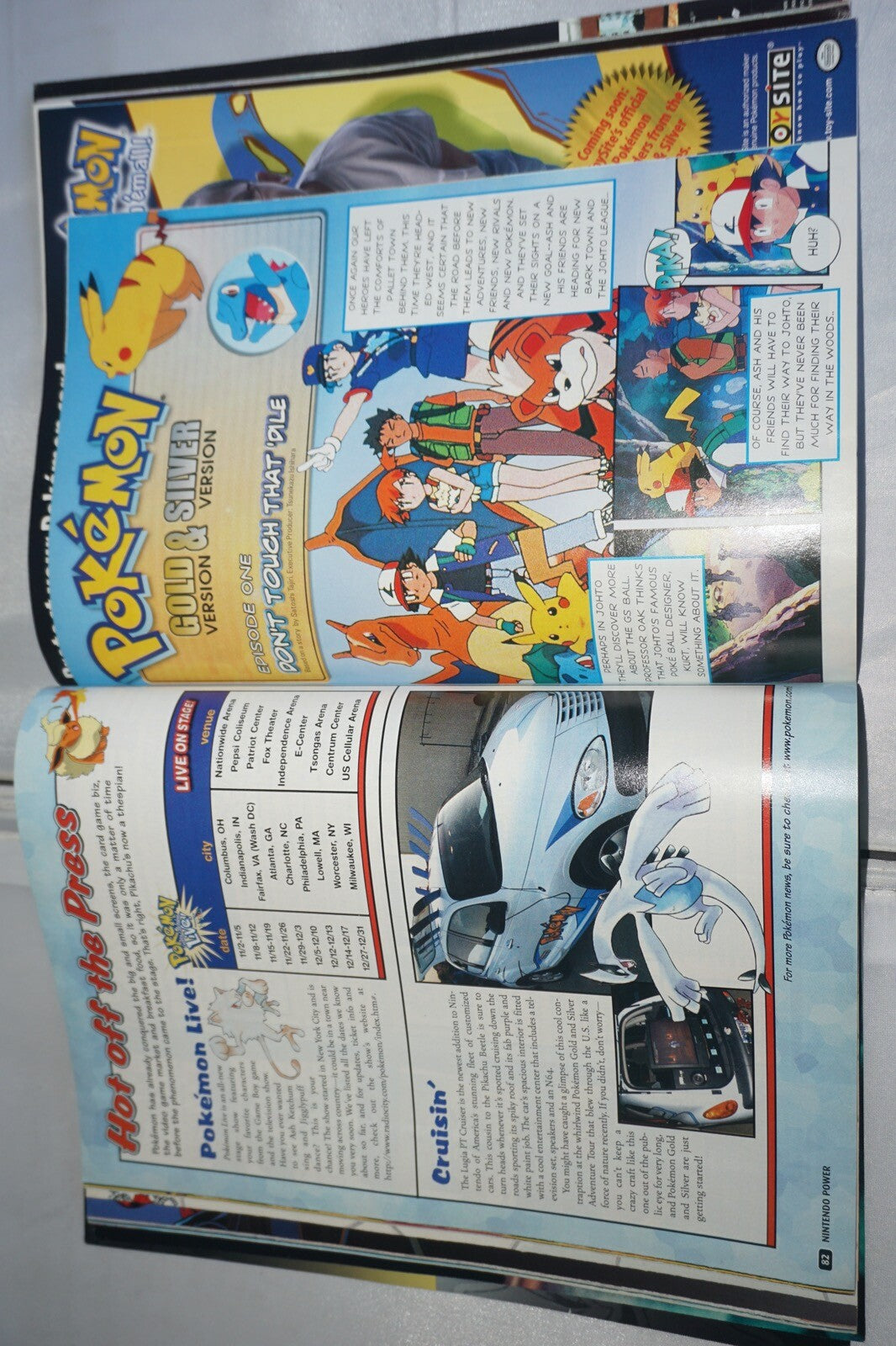Nintendo Power Vol 138 Hey You Pikachu Magazine #1 Poster Comic Catalog NM