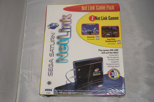 Netlink Game Pack (Sega Saturn) NEW Sealed Virtual On Sega Rally