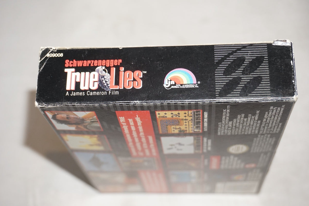 True Lies (Super Nintendo SNES) Complete in Box CIB