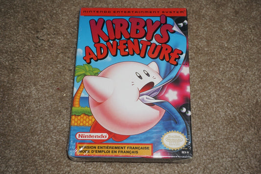 Kirby's Adventure (Nintendo NES) NEW Factory Sealed CANADIAN