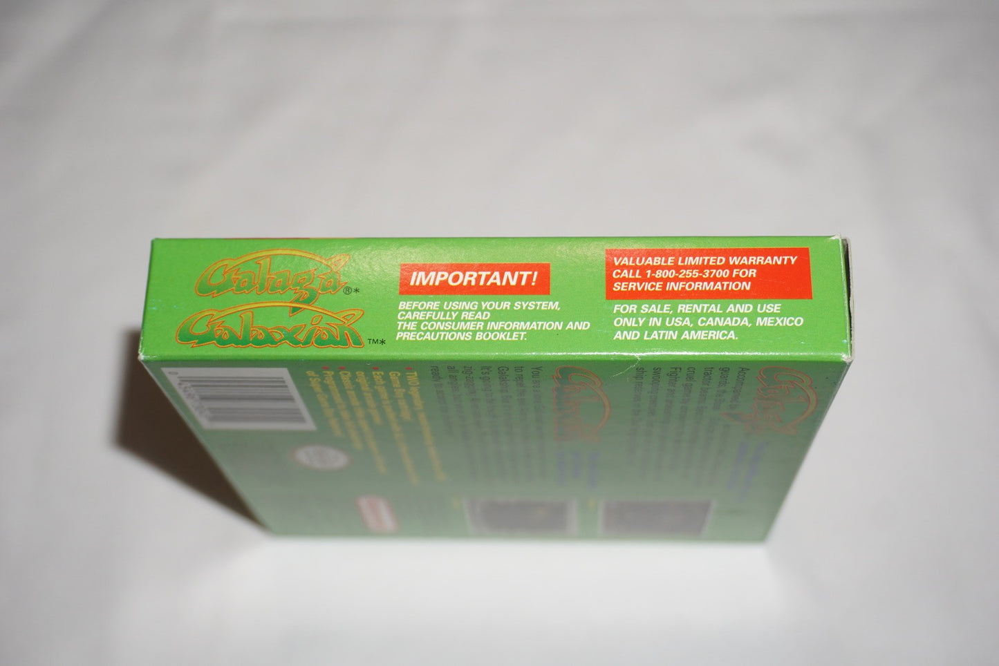Arcade Classic 3: Galaga & Galaxian (Nintendo Game Boy) Complete in Box CIB