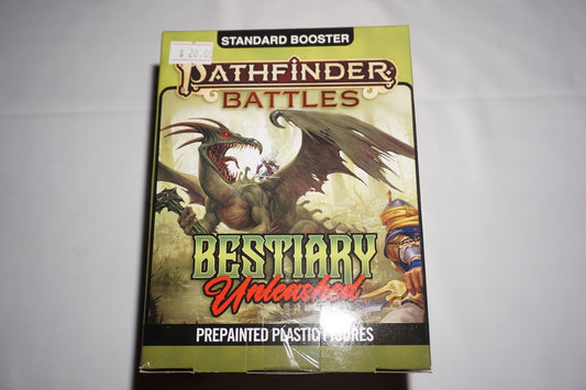 Pathfinder Battle Bestiary Unleashed Booster Pack D&D Dungeons & Dragons NEW