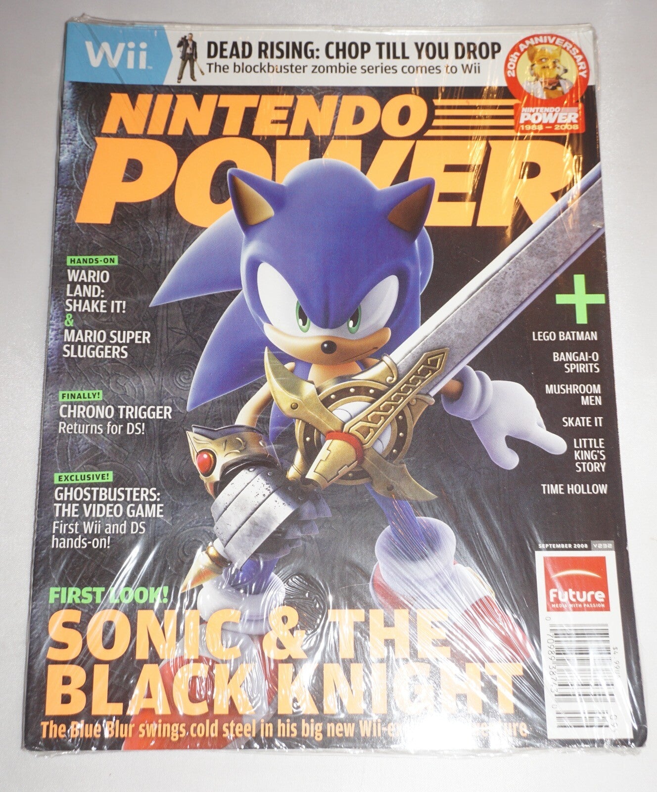 Nintendo Power Vol 232 Sonic Black Knight Magazine #1 NEW