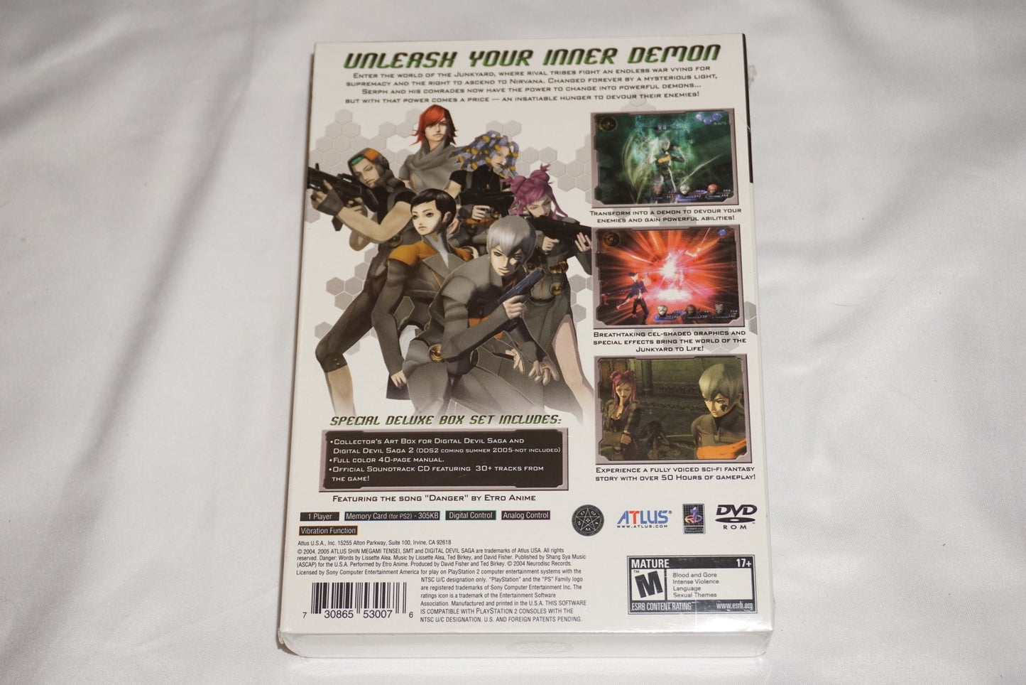 Shin Megami Tensei Digital Devil Saga Deluxe Box Set (Playstation 2 ps2) NEW