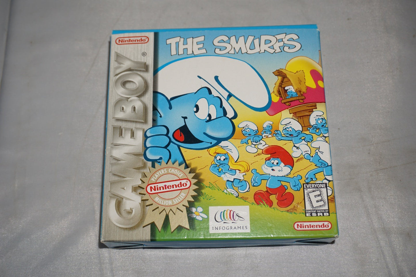 Smurfs PC (Nintendo Gameboy Game Boy GB) Complete CIB Authentic