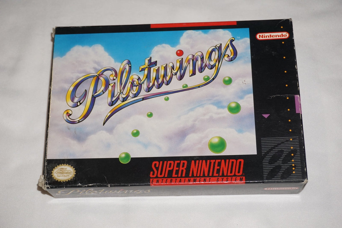 Pilotwings Pilot Wings (Super Nintendo SNES) Complete in Box CIB