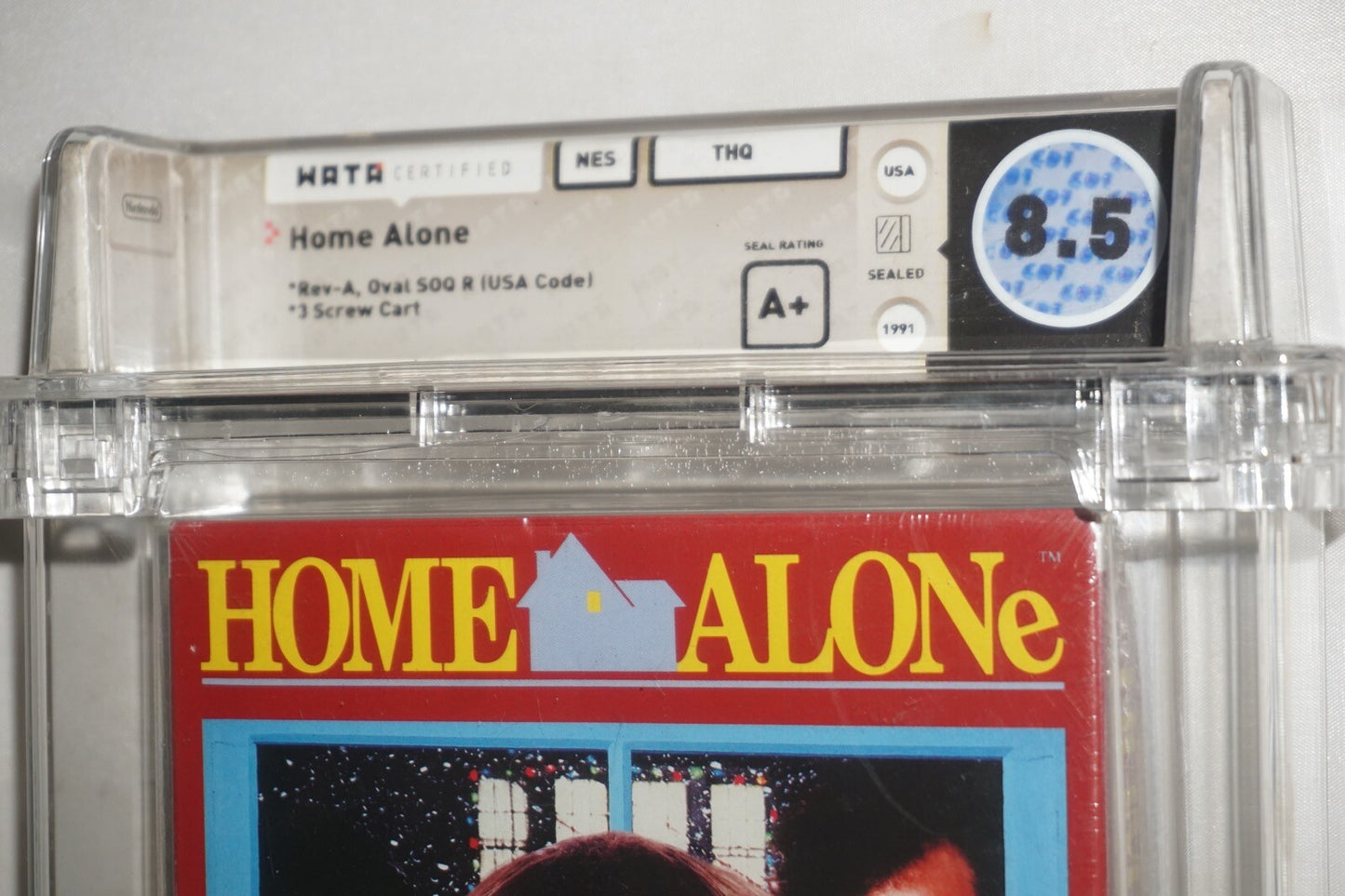 Home Alone (Nintendo NES) NEW Sealed WATA 8.5 A+