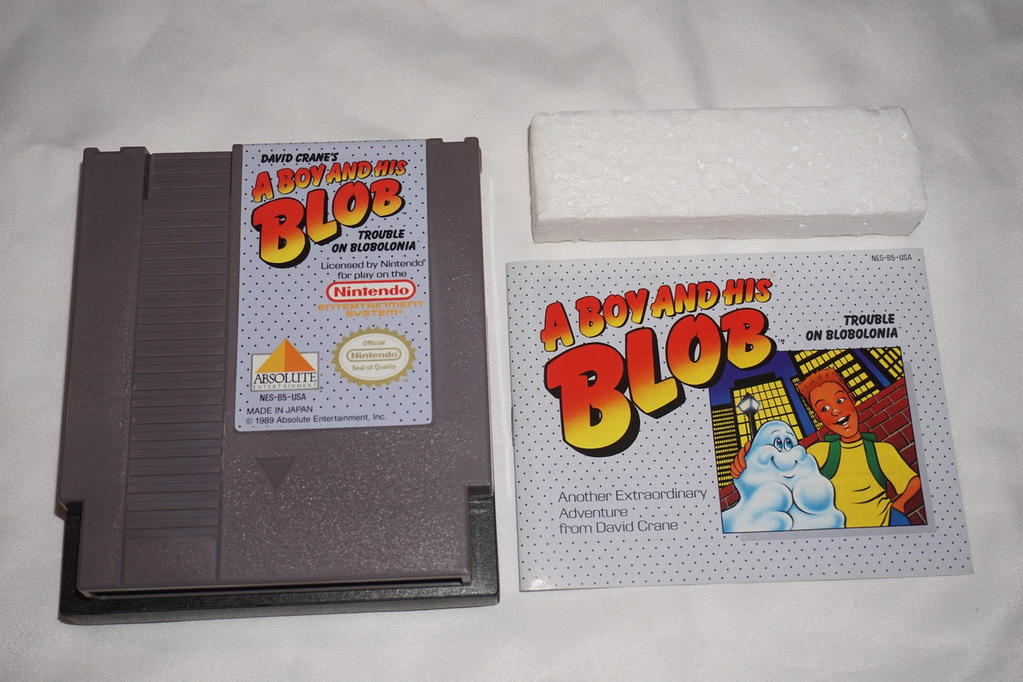 A Boy And His Blob: Trouble on Blobonia (Nintendo NES) Complete in Box CIB