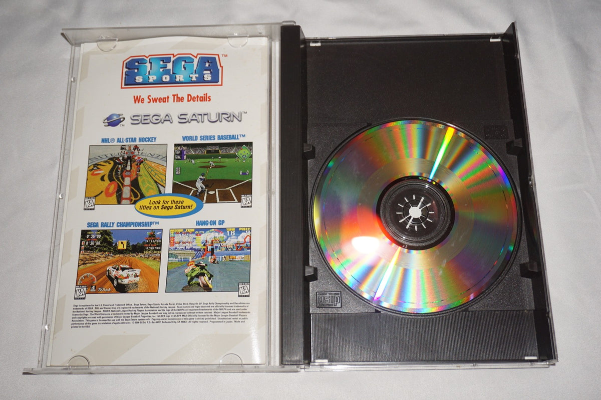 Decathlete (Sega Saturn) Complete w/ Reg Card