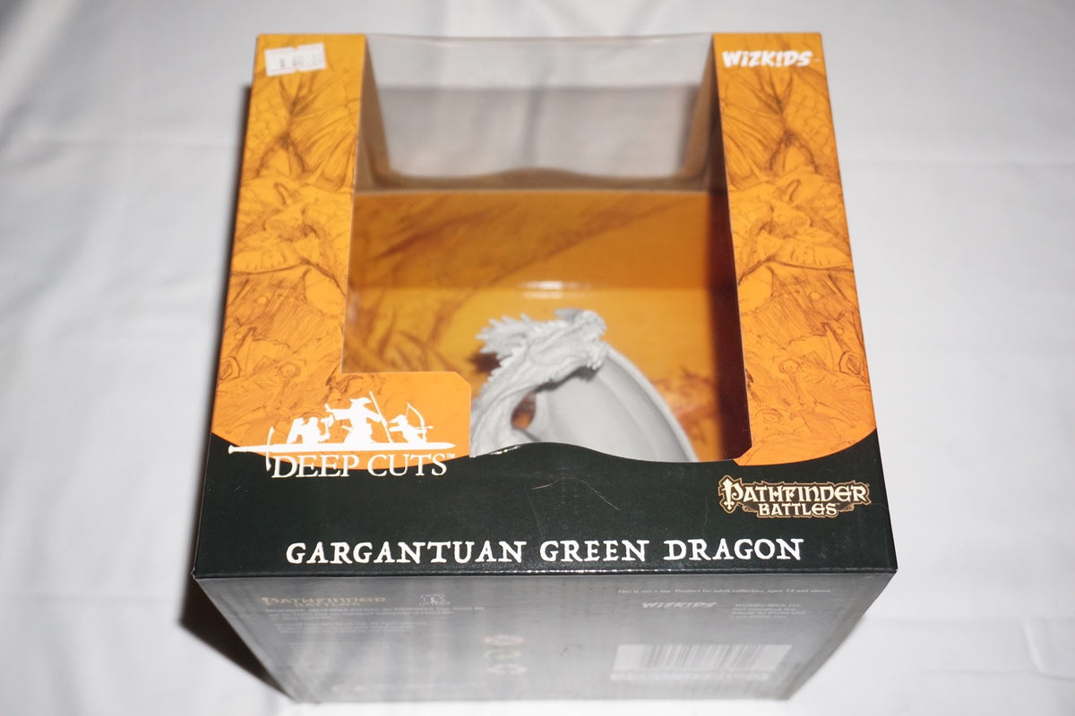 Pathfinder Battles Gargantuan Green Dragon Unpainted NEW