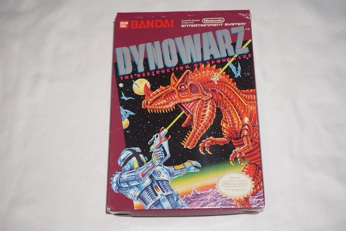 Dynowarz (Nintendo NES) Complete in Box CIB
