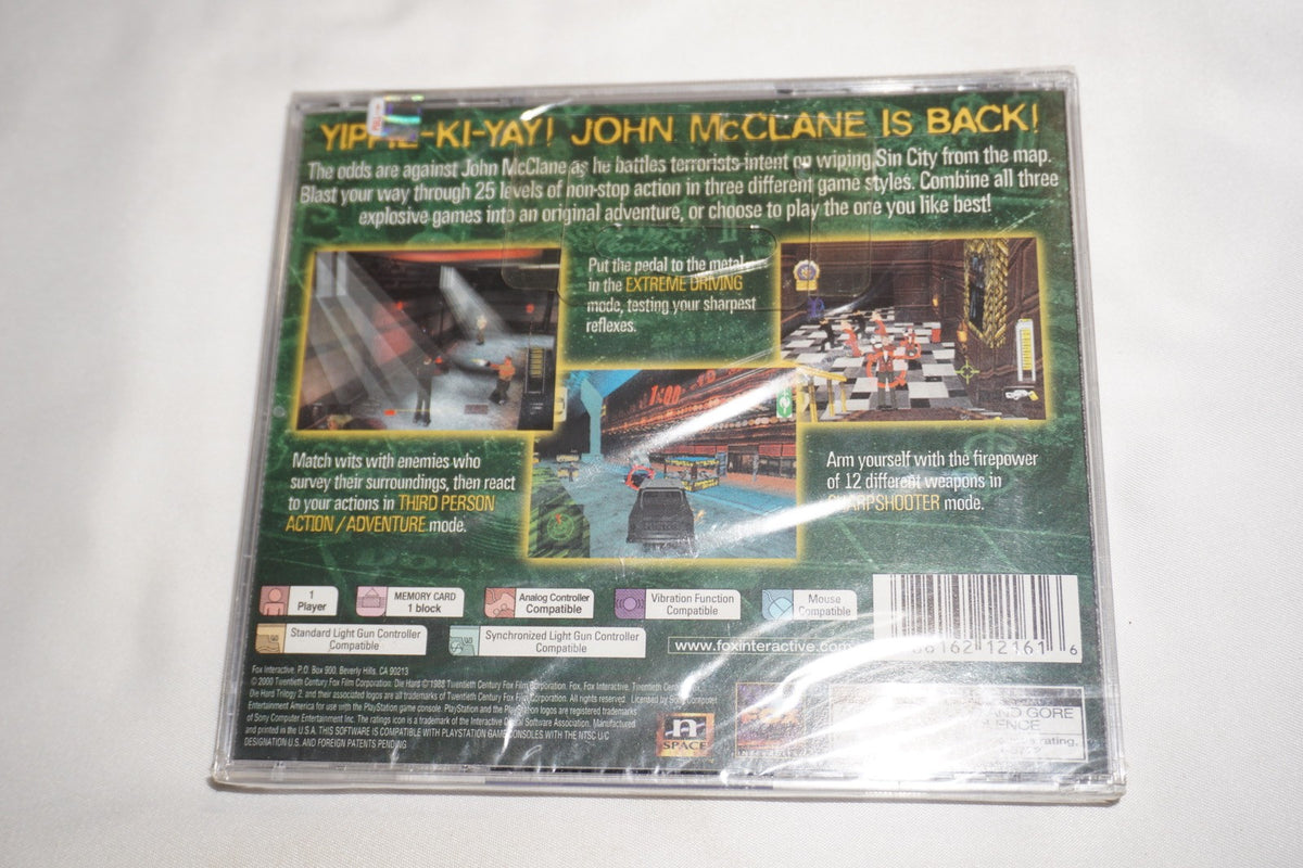 Die Hard Trilogy 2 (Sony Playstation 1 ps1) NEW Sealed