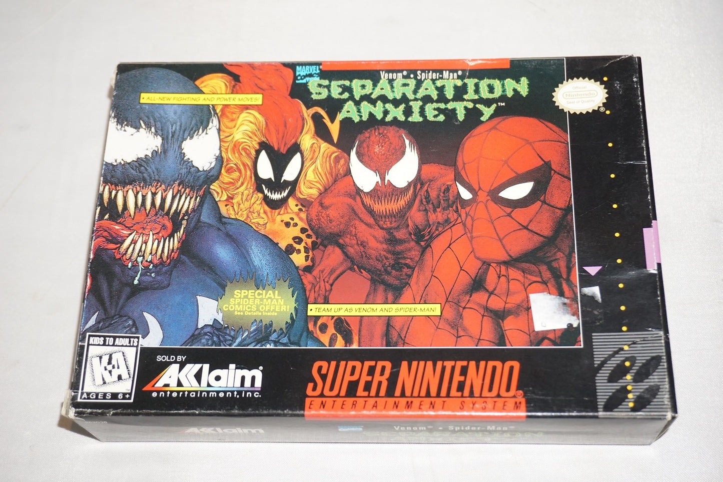 Seperation Anxiety (Super Nintendo SNES) Complete in Box CIB
