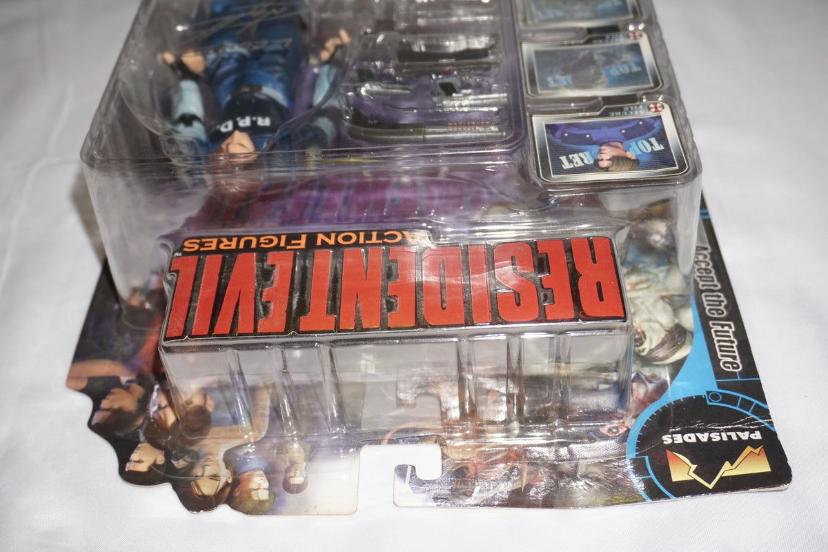 Resident Evil Leon S Kennedy Palisades Figure Signed Autograph Nick Apostolides