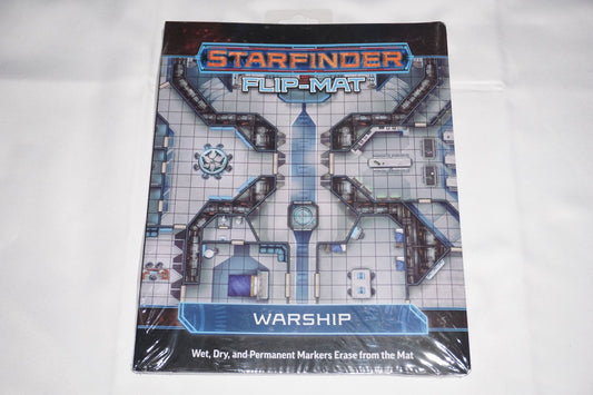 Starfinder Flip Mat Warship NEW Sealed