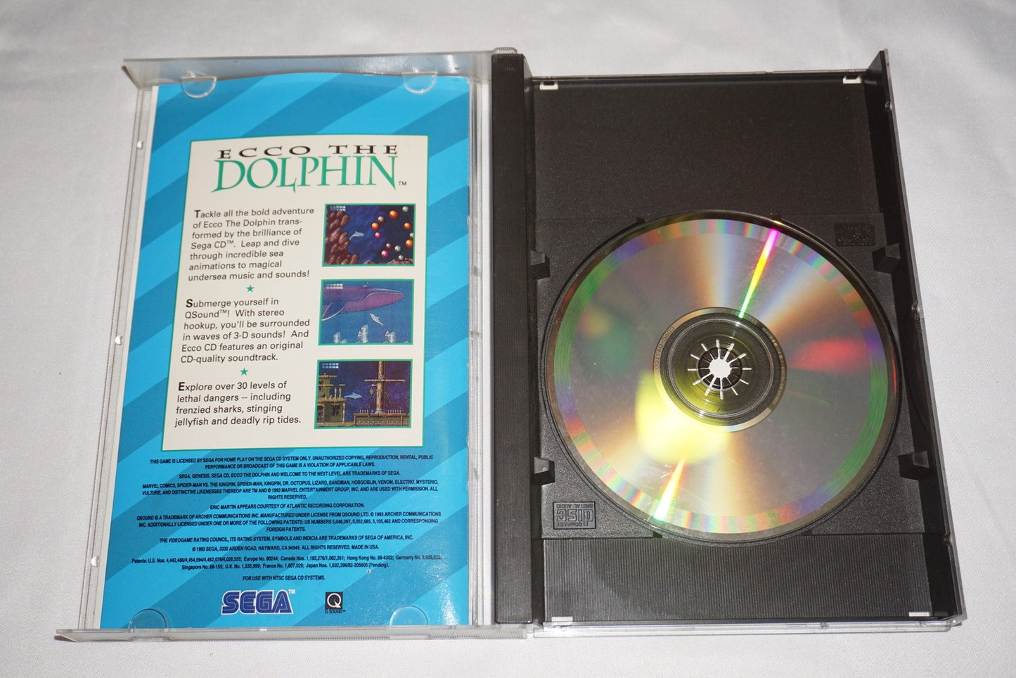 Amazing Spider-Man vs The Kingpin (Sega CD) Completew/ Reg CIB