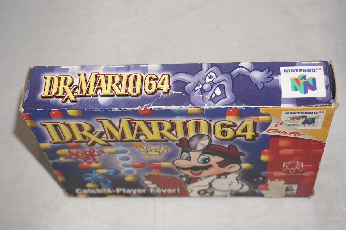 Dr Mario (Nintendo 64 N64) Complete in Box CIB