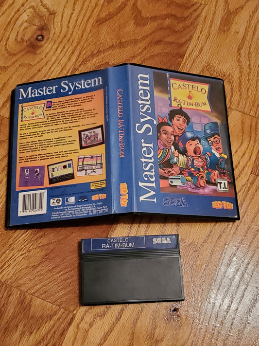 Castelo Ra Tim Bum (Sega Master System SMS) with Case TEC TOY