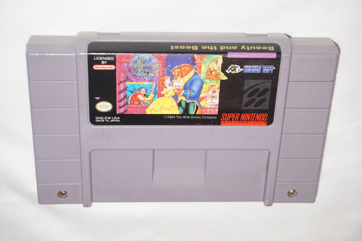 Beauty and the Beast (Super Nintendo SNES) Cart Only