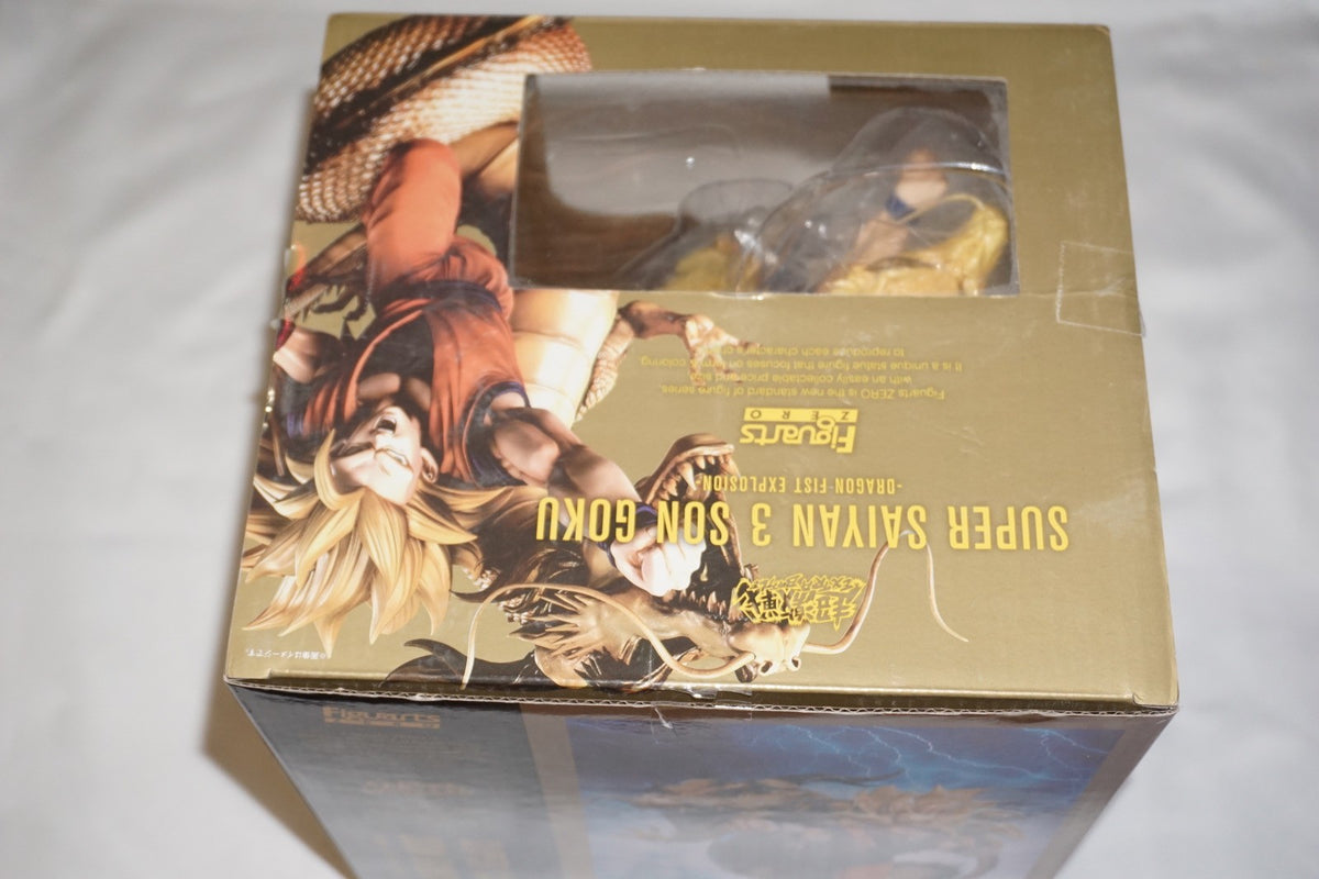 Dragonball Z Super Saiyan 3 Son Goku Figure with Box Figuarts Zero