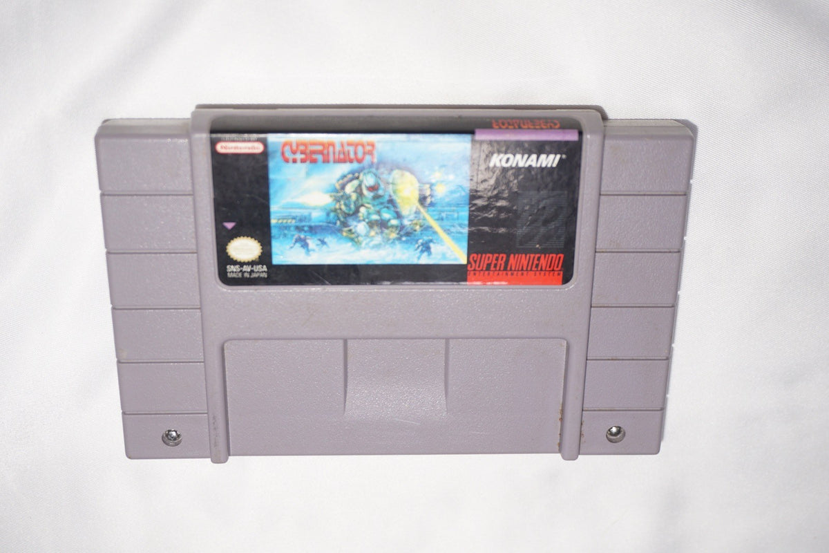 Cybernator (Super Nintendo SNES) Cart Only