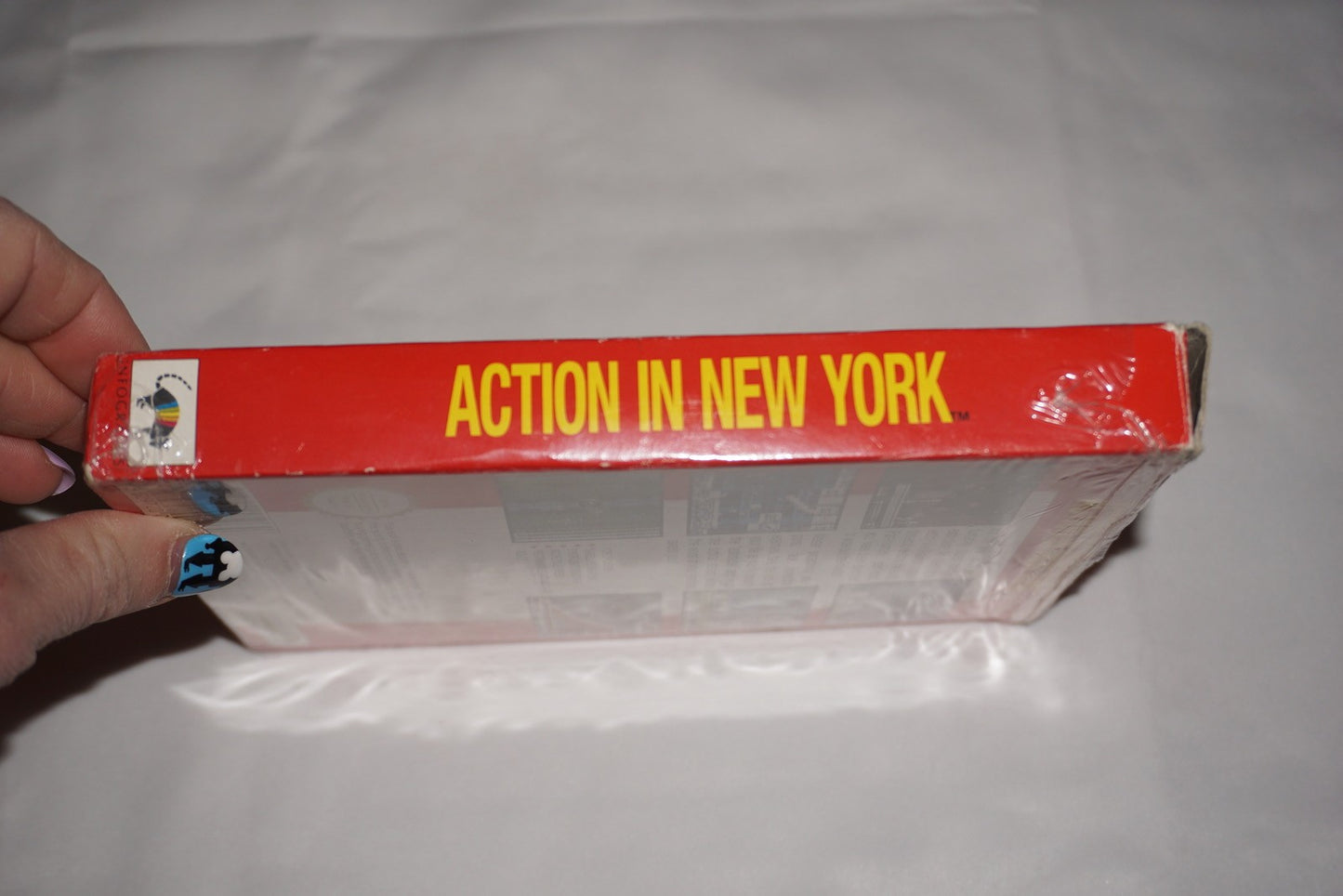 Action in New York (Nintendo NES) with Box No Manual PAL A UK