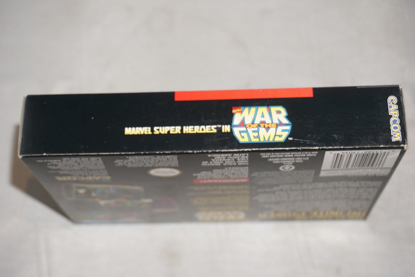 Marvel Super Heroes: War of Gems (Super Nintendo SNES) Complete w/ Reg Card CIB