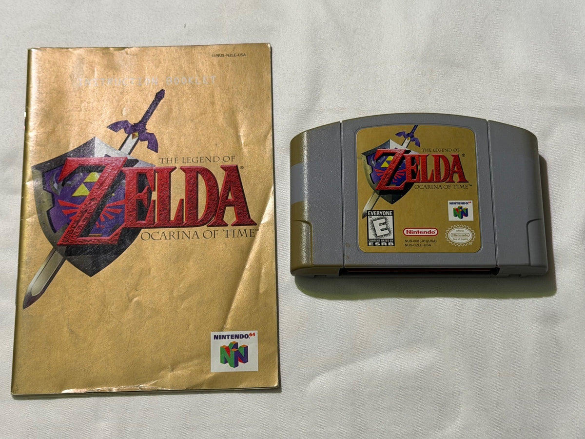Legend of Zelda Ocarina of Time (Nintendo 64 N64) Complete CIB
