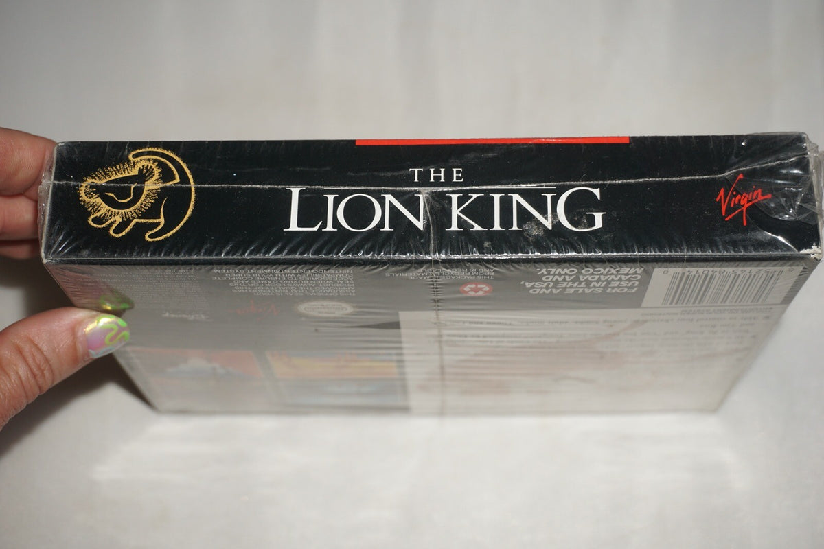Lion King MIJ Made in Japan (Super Nintendo SNES) NEW in Box Factory Sealed