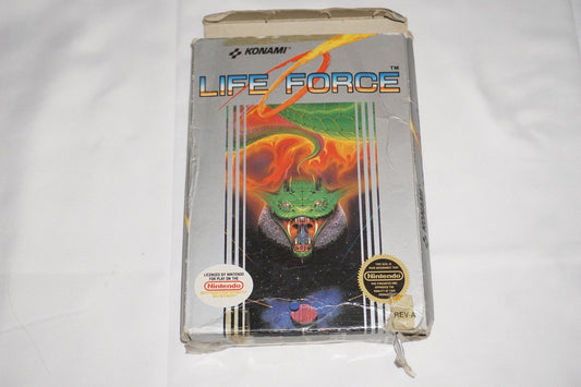 Life Force (Nintendo NES) Complete in Box CIB