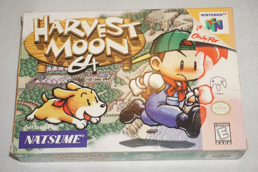 Harvest Moon (Nintendo 64 N64) Complete in Box CIB