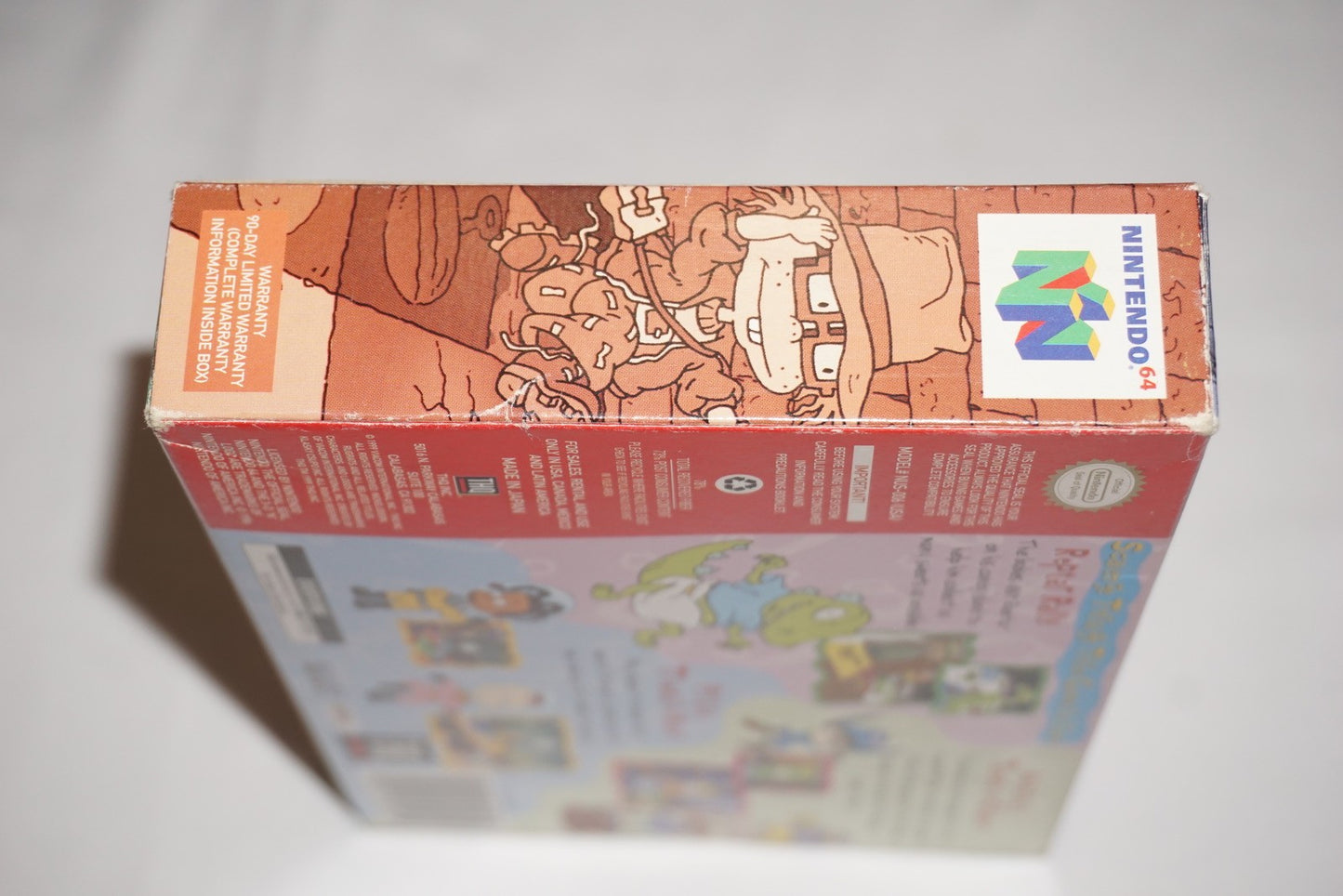Rugrats Scavenger Hunt (Nintendo 64 N64) Complete in Box w/ Poster CIB