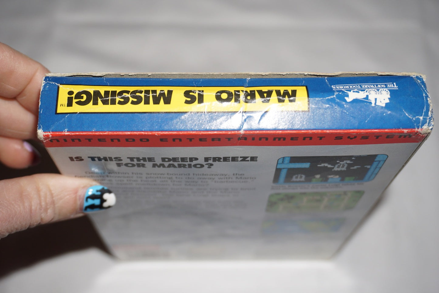 Mario is Missing (Nintendo NES) Complete in Box CIB