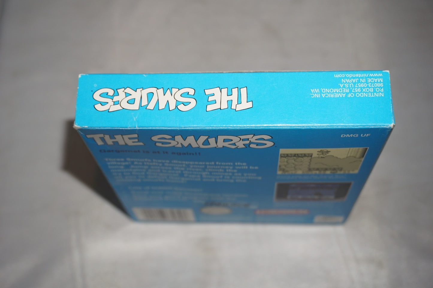 Smurfs PC (Nintendo Gameboy Game Boy GB) Complete CIB Authentic