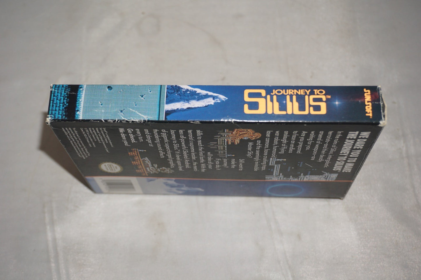 Journey To Silius (Nintendo NES) Complete in Box CIB