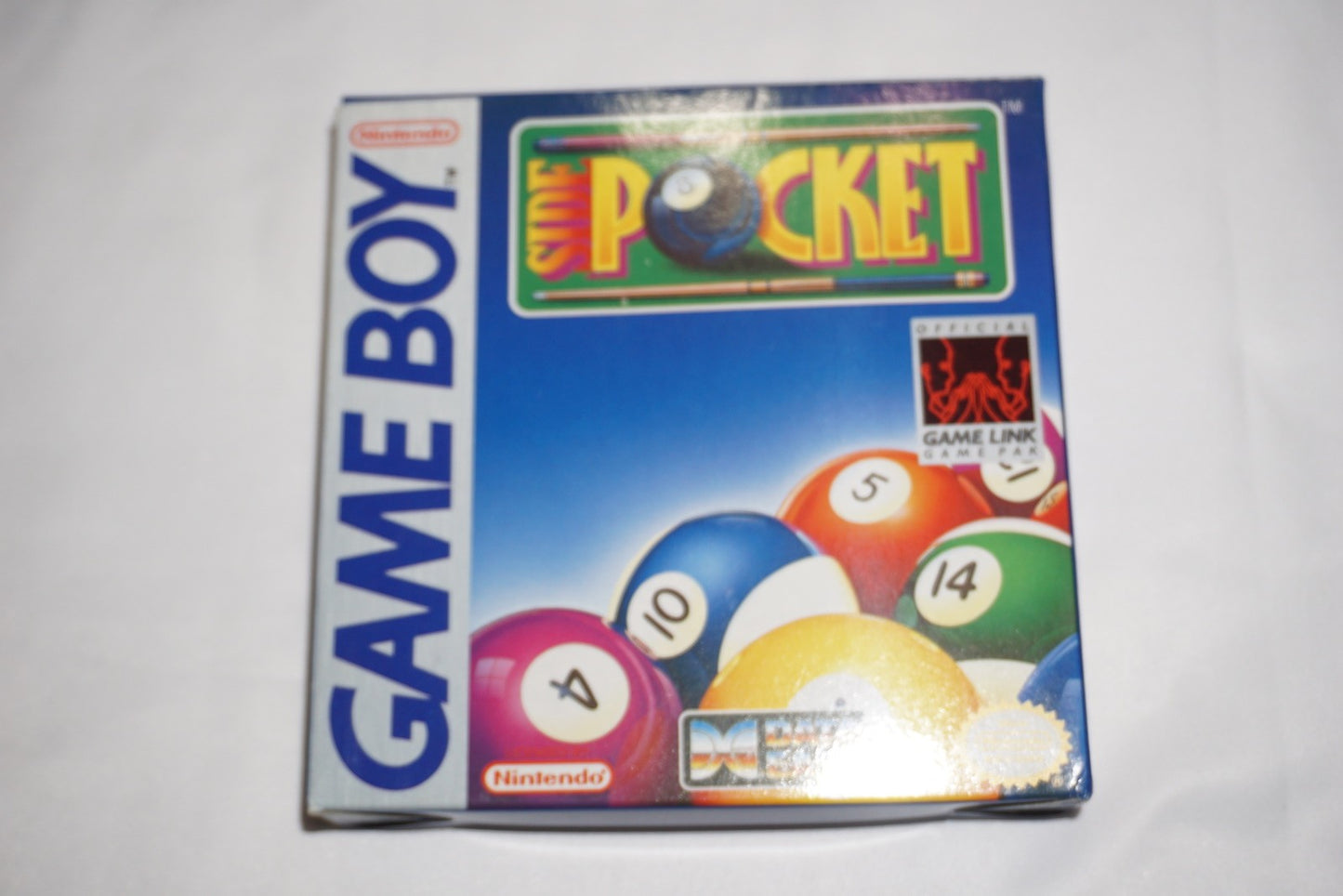 Side Pocket (Nintendo Game Boy Gameboy) Complete in Box CIB