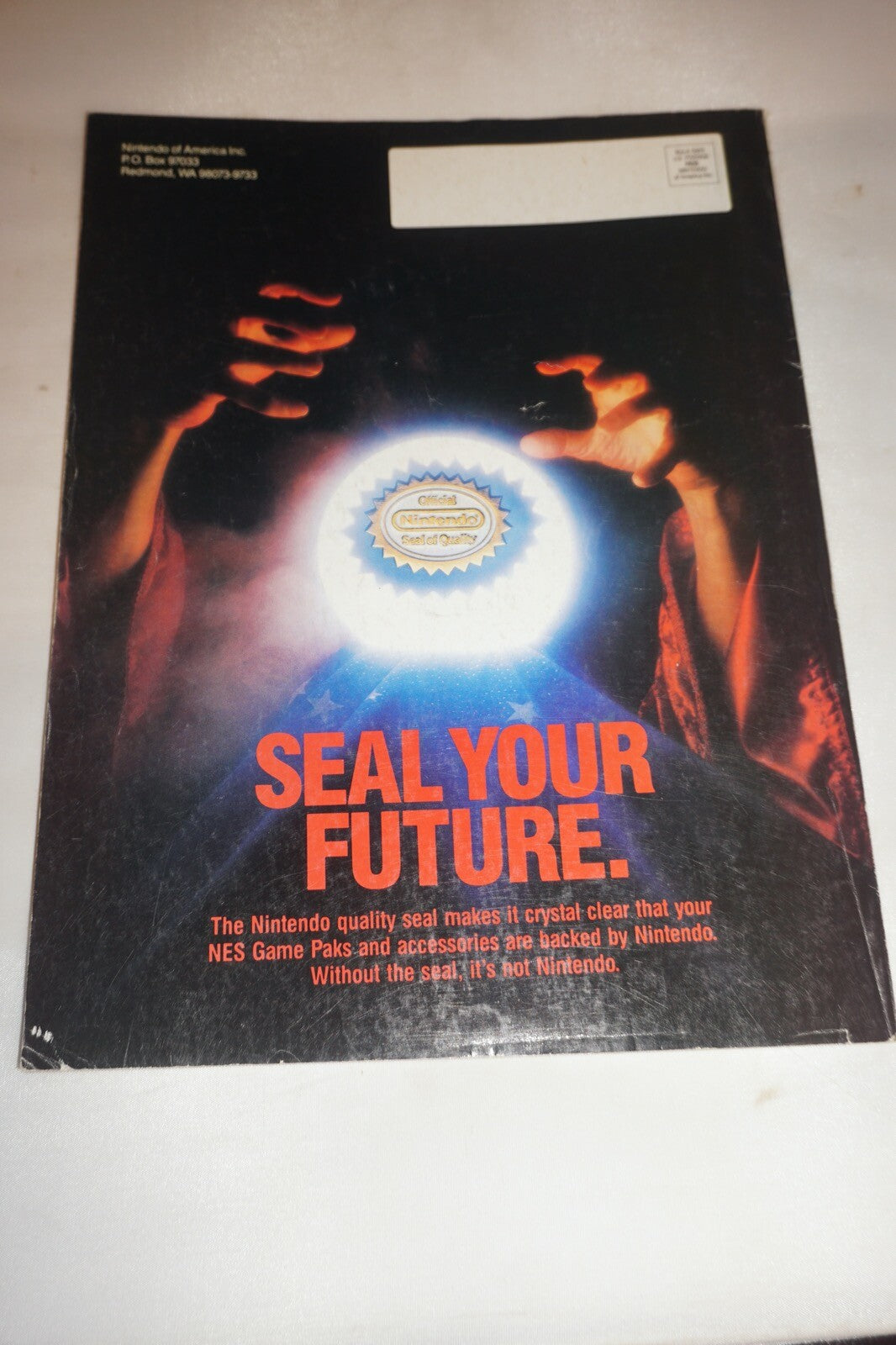 May/June 1989 TMNT Nintendo Power Magazine #4 Poster